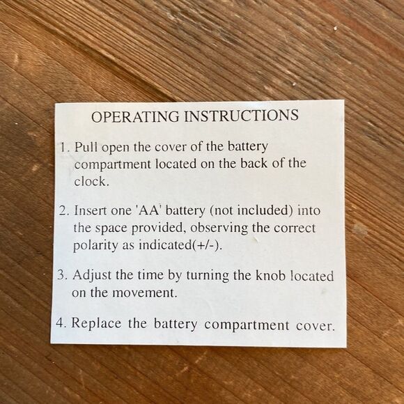 Vintage Suntone Designer Desk Clock Analog Black - Picture 9 of 12